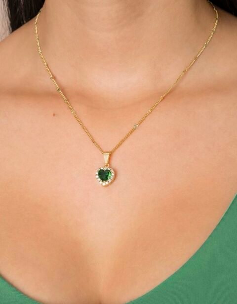 Dije green heart