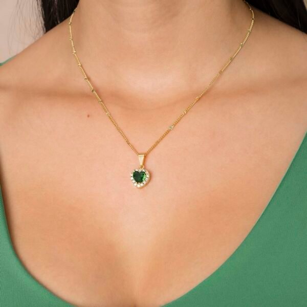 Dije green heart