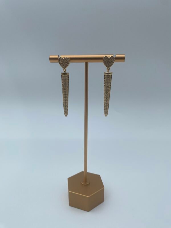 Aretes Rodio Lanza - Imagen 2