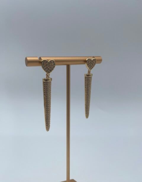 Aretes Rodio Lanza